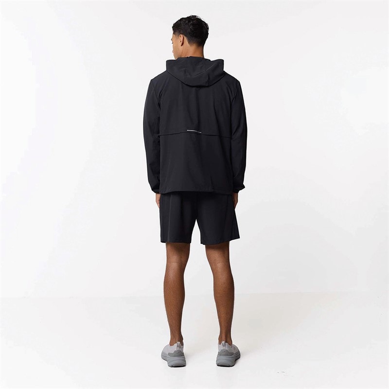 Closure London Mens Contrast Zip Tri Set Black/Corel Red - Image 2