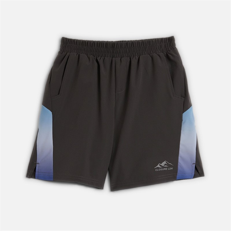 Closure London Boys Ombre T-Shirt And Shorts Set Blue/Graphite - Image 3