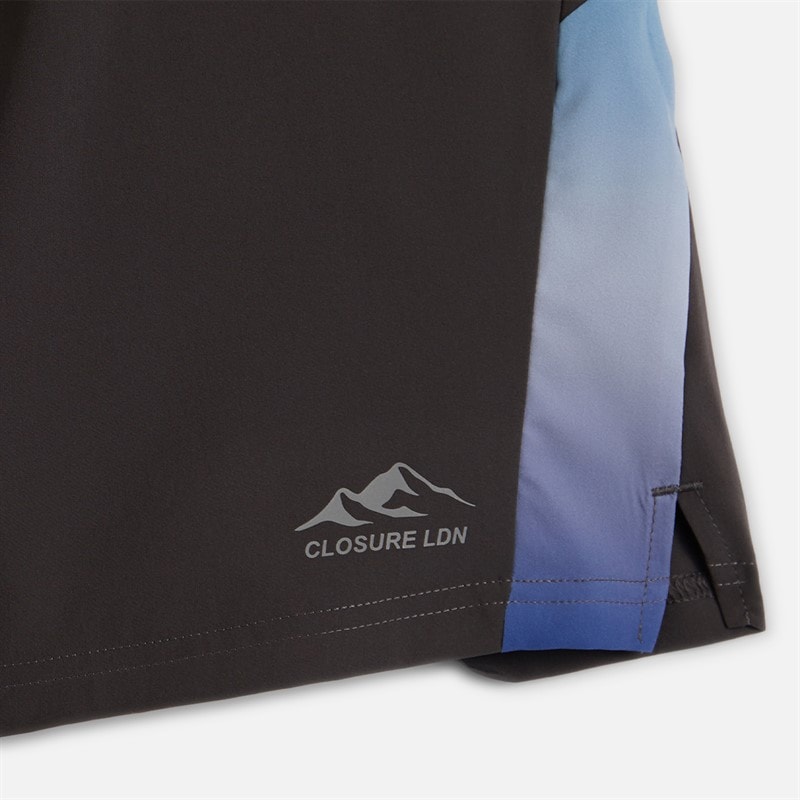 Closure London Boys Ombre T-Shirt And Shorts Set Blue/Graphite - Image 4