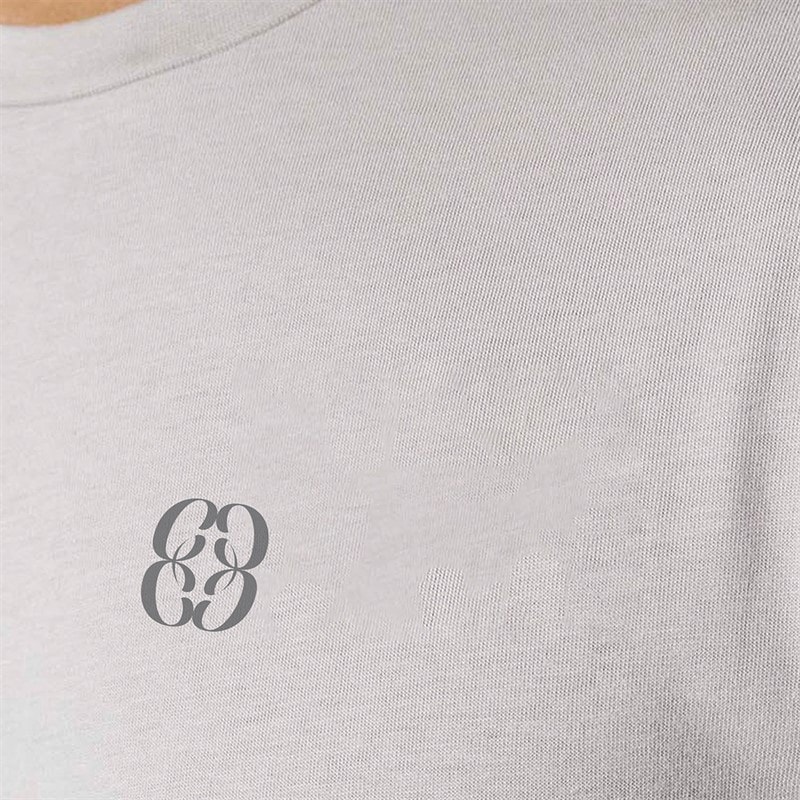 Closure London Mens Emblem T-Shirt Stone - Image 5