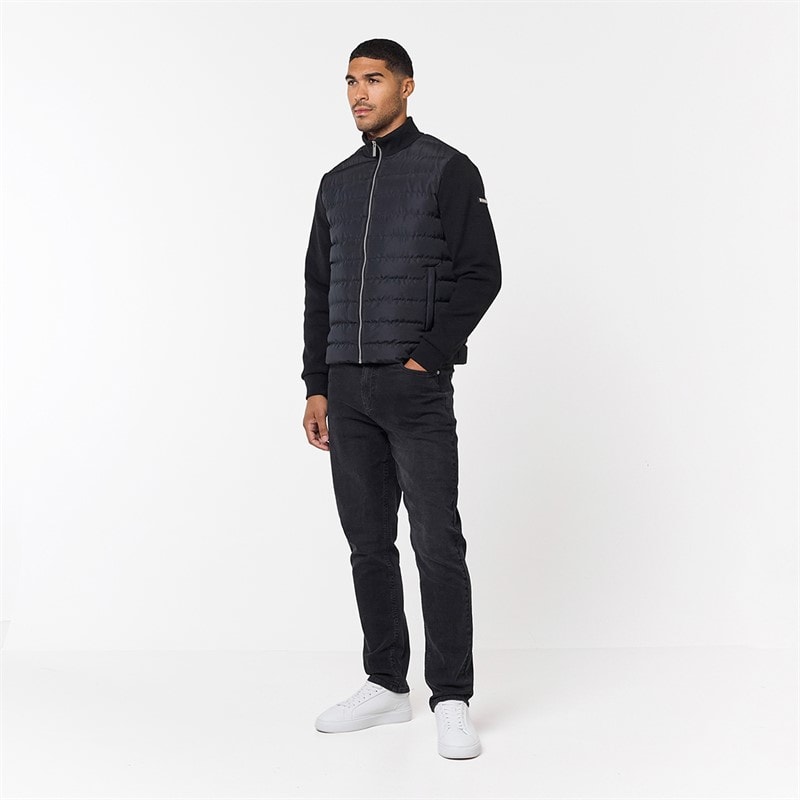Closure London Mens Smart Hybrid Jacket Black - Image 2