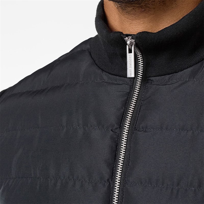 Closure London Mens Smart Hybrid Jacket Black - Image 4