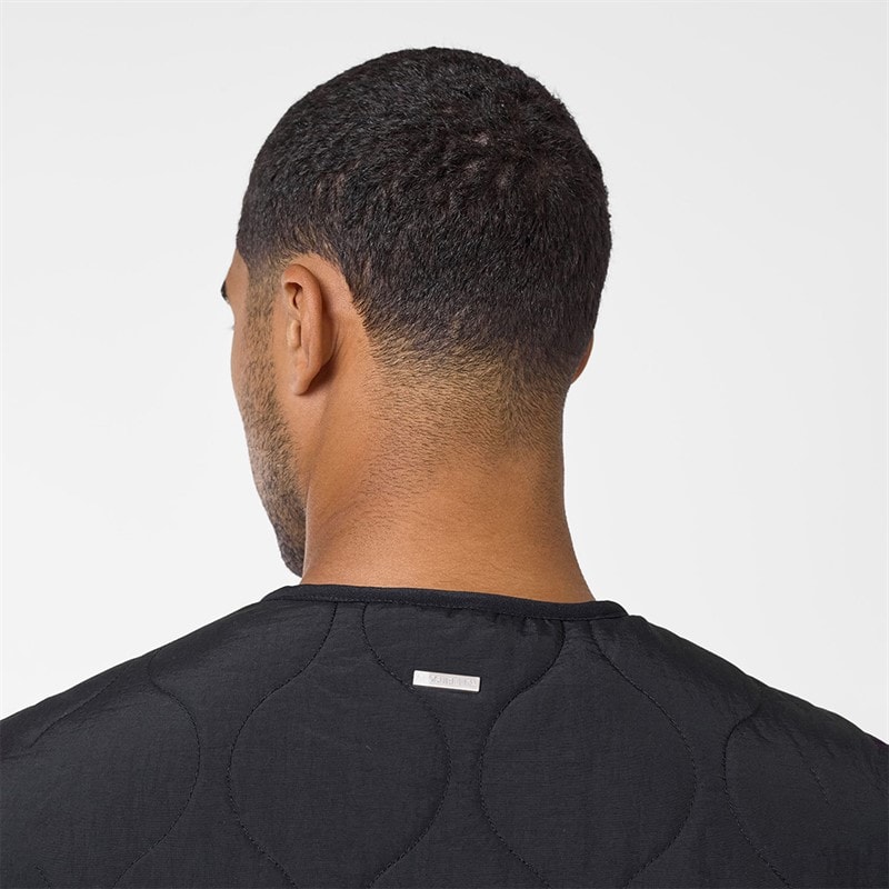 Closure London Mens Onion Quilted Gilet Black - Image 5