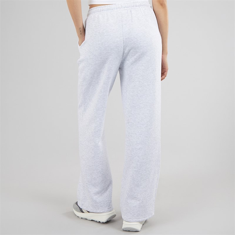 Closure London Womens Core Open Hem Joggers Light Grey Marl - Image 2