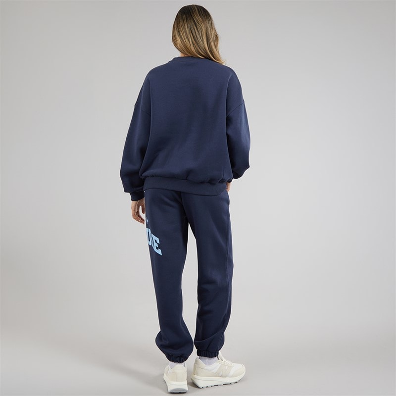 Closure London Womens Varsity Tracksuit Navy - Image 2