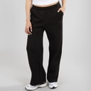 Closure London Womens Core Open Hem Joggers Black