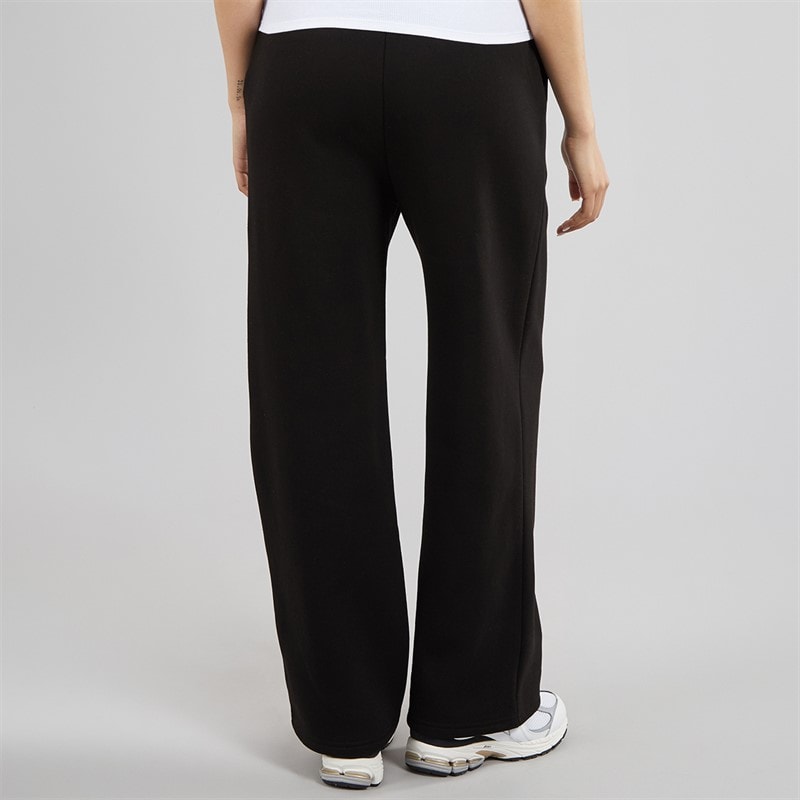 Closure London Womens Core Open Hem Joggers Black - Image 2