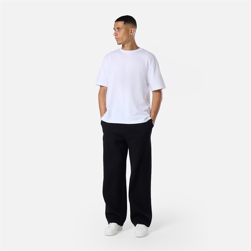 Closure London Mens Closure Core Loose Fit Joggers Black - Image 2
