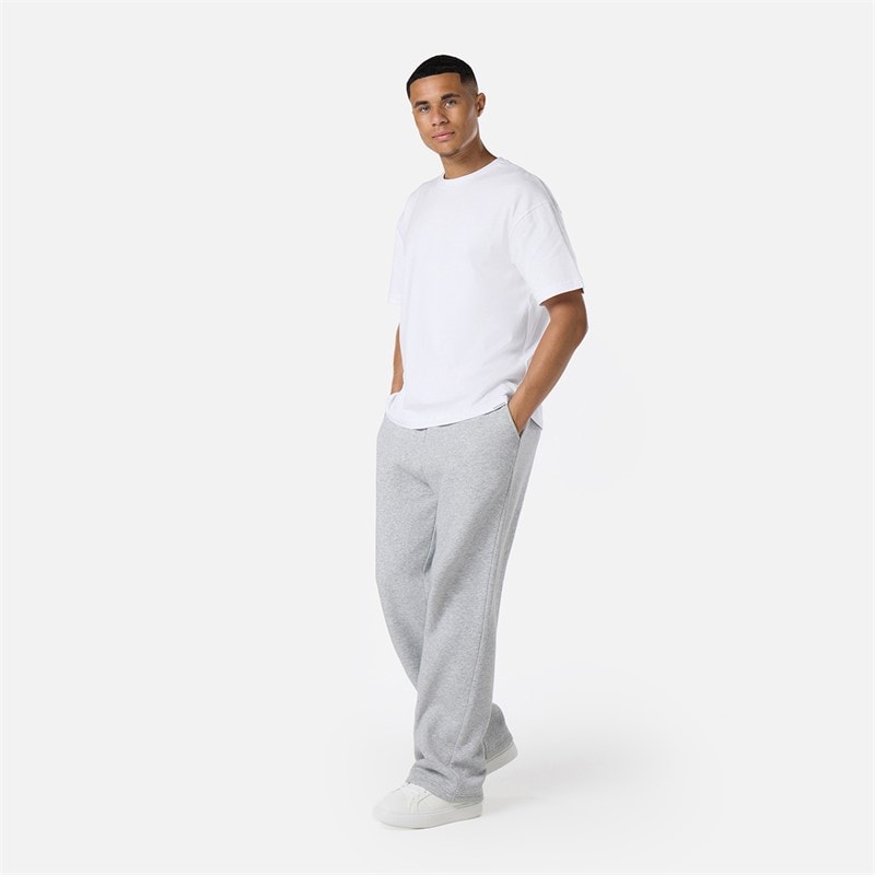 Closure London Mens Closure Core Loose Fit Joggers Grey Marl - Image 2