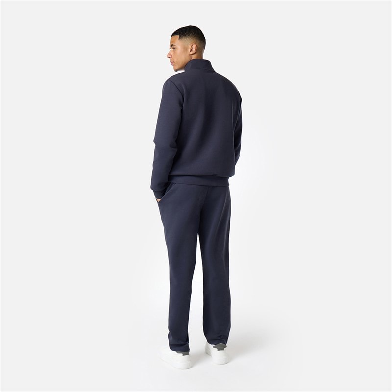 Closure London Mens Closure Quarter Zip Smart Set Navy - Image 2