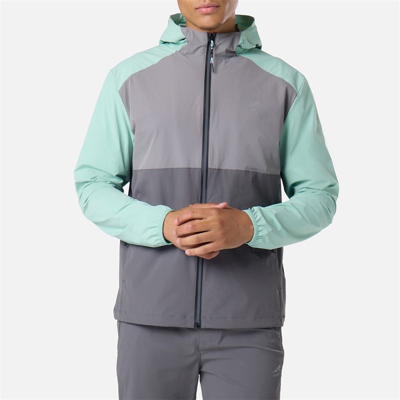 Closure London Mens Closure Velocity Tracksuit Mint/Charcoal - Image 3