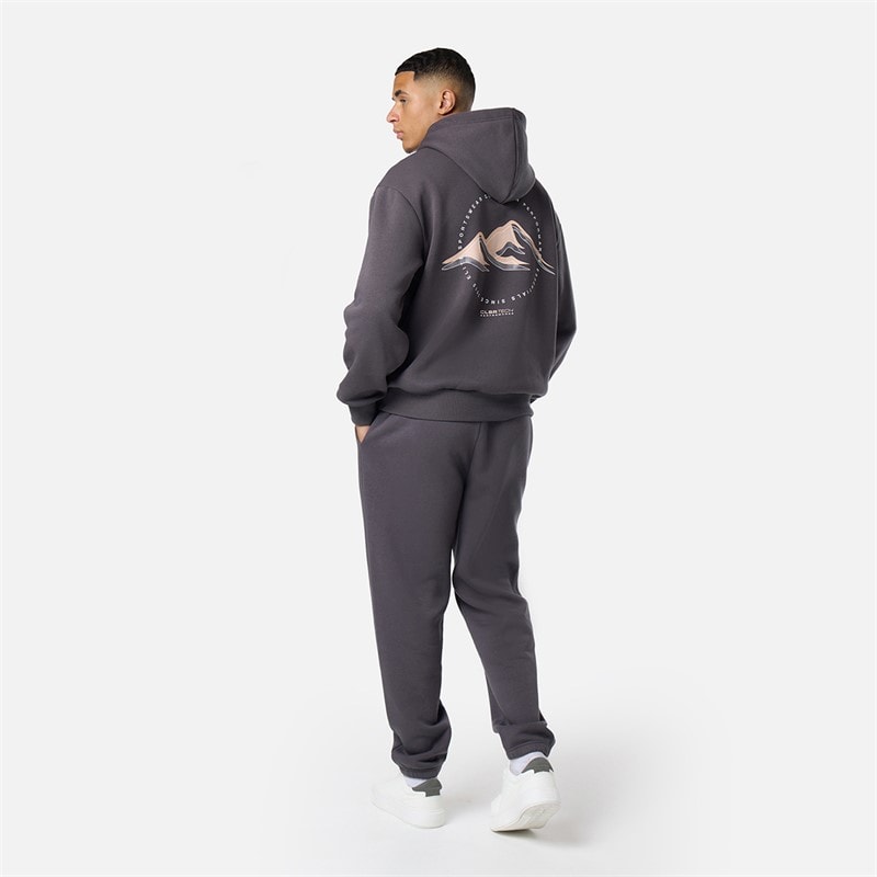 Closure London Mens Closure Mountain Tracksuit Charcoal - Image 2