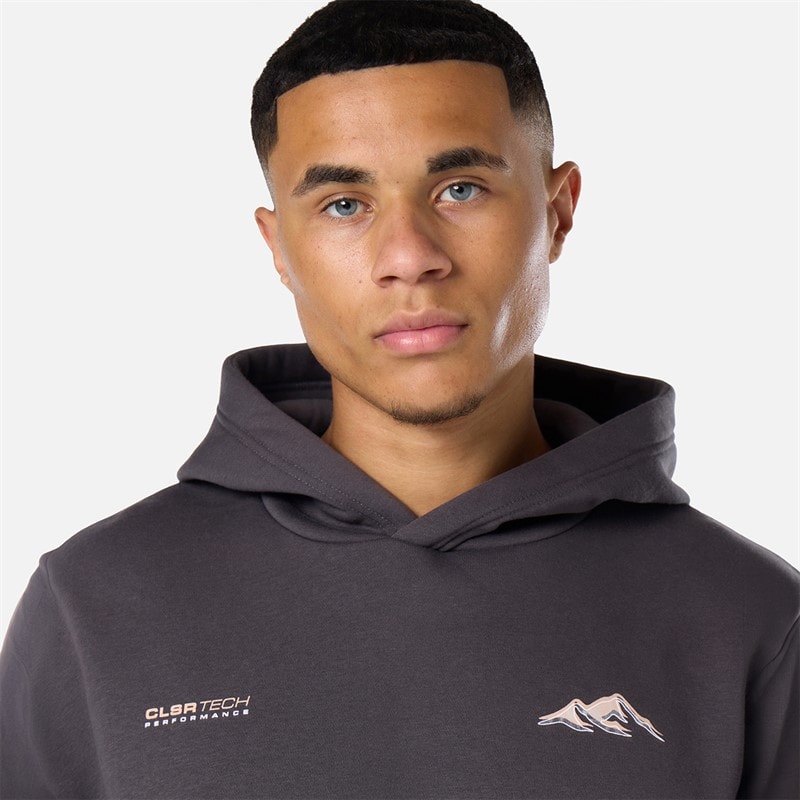 Closure London Mens Closure Mountain Tracksuit Charcoal - Image 3