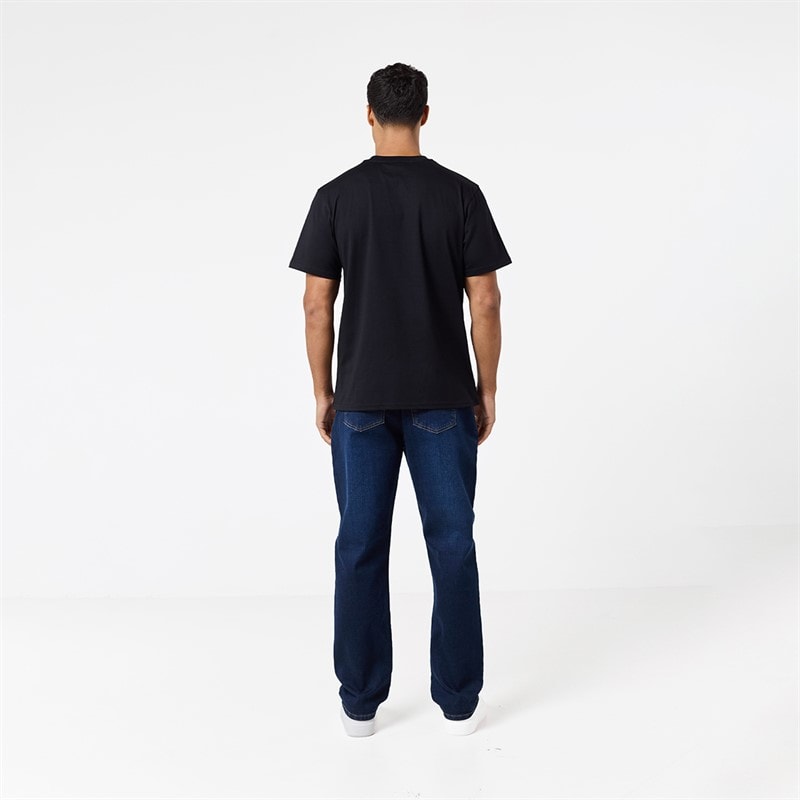 Closure London Mens Closure Heat Map Teddy T-Shirt Black - Image 4