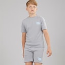 Closure London Boys Scribble Worldwide T-Shirt And Shorts Set Frosy Grey