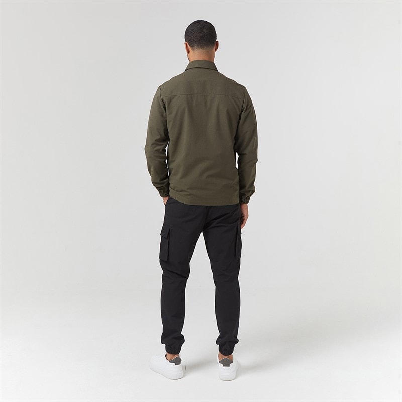Closure London Mens Utility Overshirt Khaki 013 - Image 3