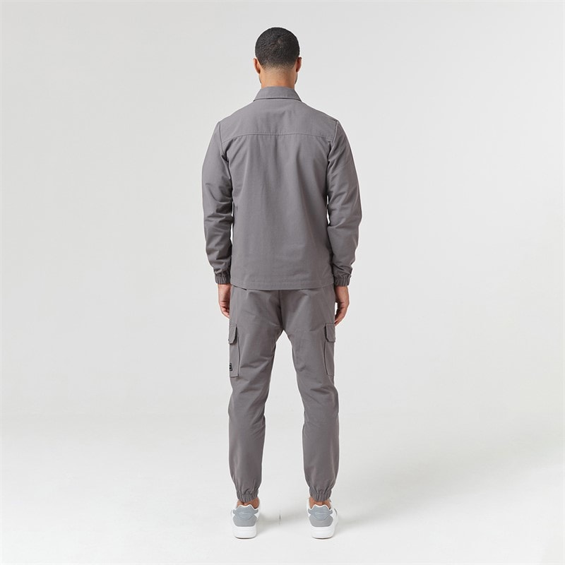 Closure London Mens Utility Overshirt Charcoal 005 - Image 3