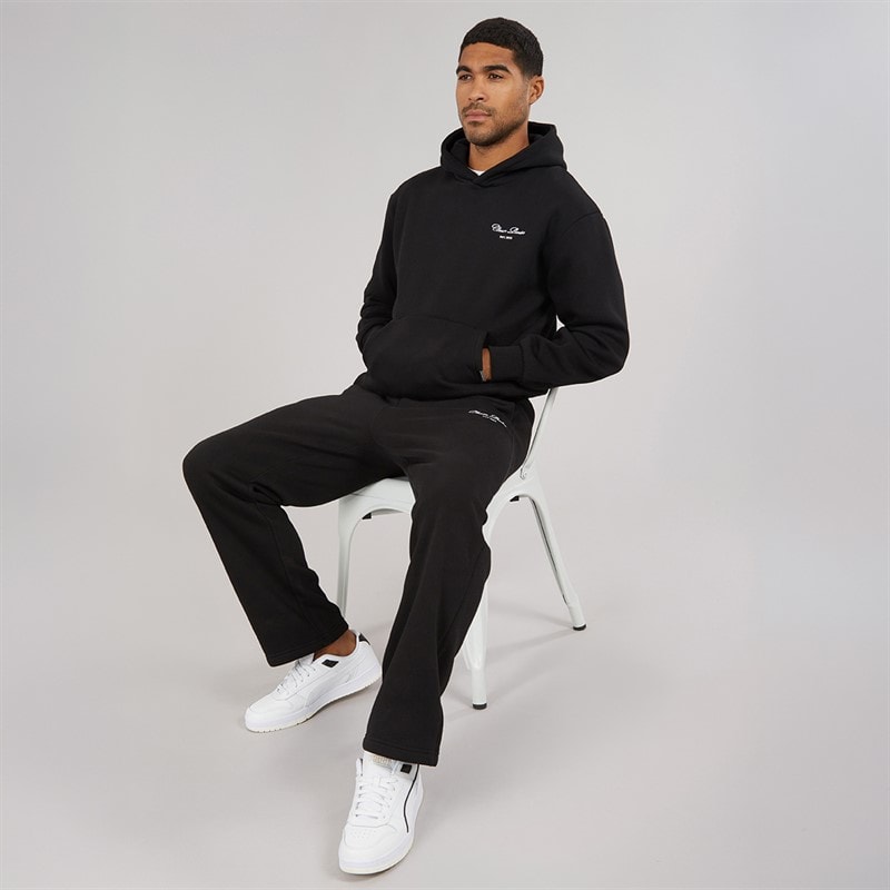 Closure London Mens Signature Embroidered Tracksuit Black - Image 4