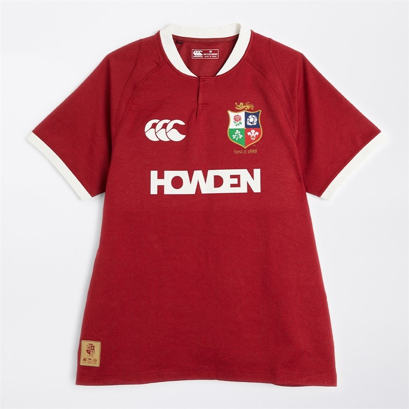 Canterbury British And Irish Lions 2025 Replica Jersey Red Dahlia - Image 1