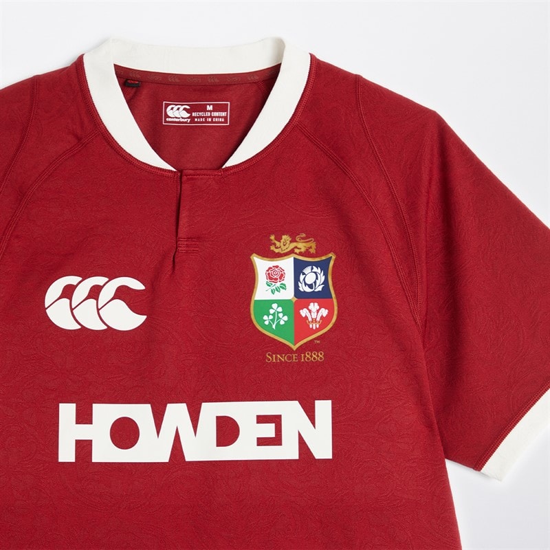 Canterbury British And Irish Lions 2025 Replica Jersey Red Dahlia - Image 2