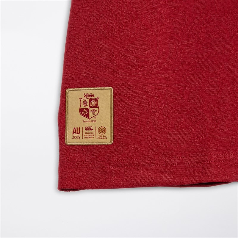 Canterbury British And Irish Lions 2025 Replica Jersey Red Dahlia - Image 3