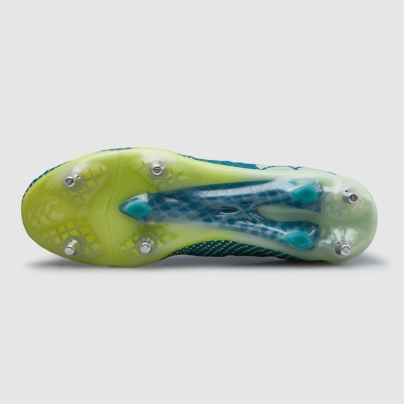 Canterbury Mens Speed Infinite Elite SG Soft Ground Rugby Boots Dark Green/Light Green - Image 3