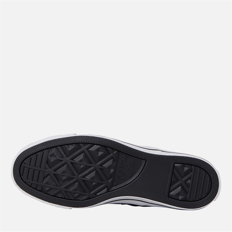 Converse Womens Chuck Taylor All Star Madison Canvas Trainers Black/White/Black - Image 2