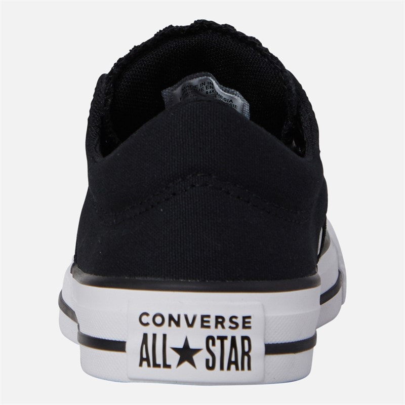 Converse Womens Chuck Taylor All Star Madison Canvas Trainers Black/White/Black - Image 3