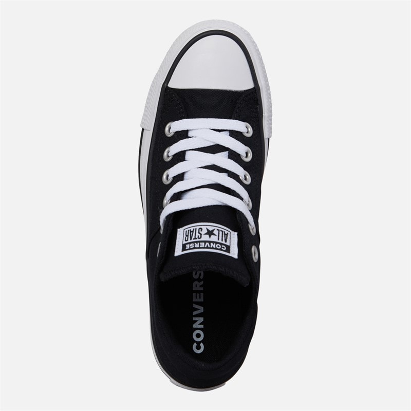 Converse Womens Chuck Taylor All Star Madison Canvas Trainers Black/White/Black - Image 4