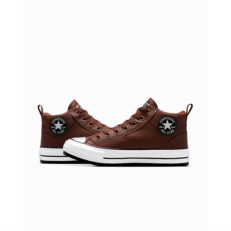 Converse Mens Chuck Taylor All Star Malden Street Boots Bear Nap/Toadstool Tan/White - Image 5