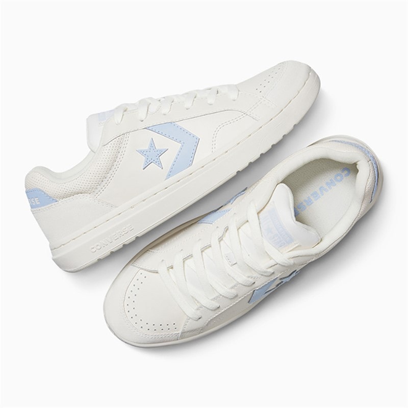 Converse Mens Pro Blaze Classic Trainers Egret/Egret/Blue Supermoon - Image 4