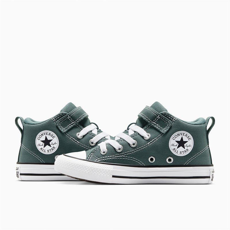 Converse Kids Chuck Taylor All Star Malden Street Mid Easy On Trainers True Nature/White/Black - Image 4