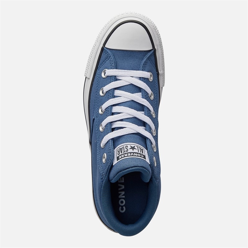 Converse Chuck Taylor All Star Malden Street Mid Trainers Slacker Blue/White/Black - Image 4