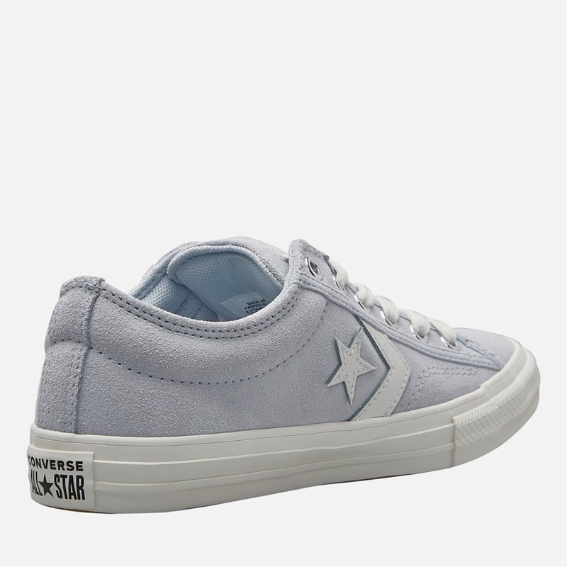 Converse Junior Star Player 76 Suede Trainers Just Chill/White/Black - Image 5