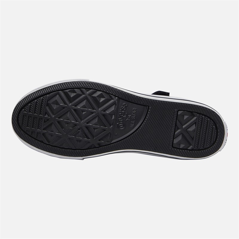 Converse Kids Chuck Taylor All Star Hi Spiderweb Easy On Trainers Black/White/Red - Image 2