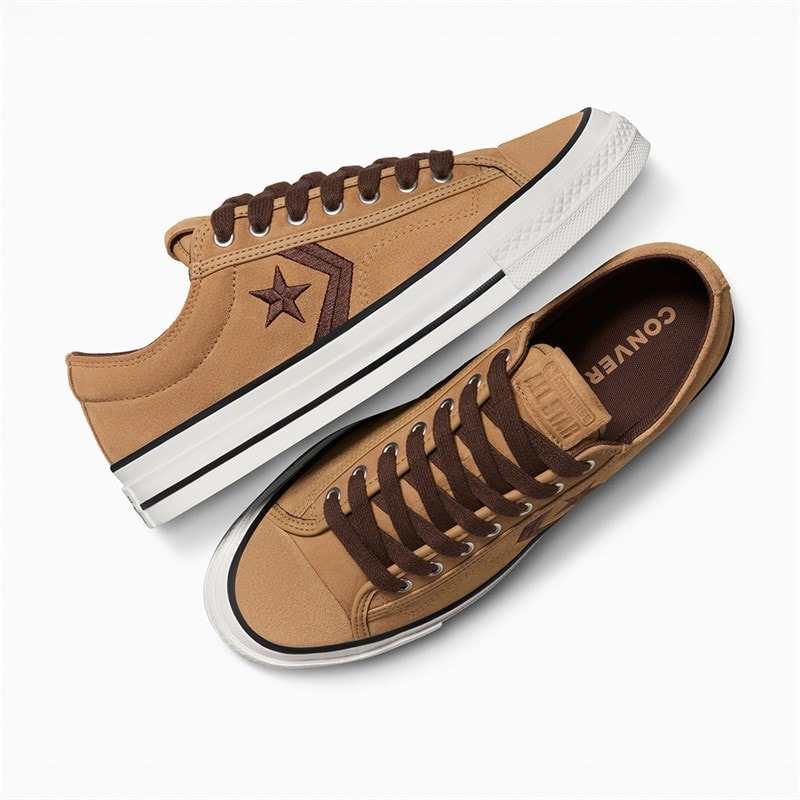 Converse Star Player 76 Suede Trainers Incensed/Totally Fudged - Image 4