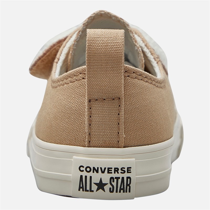 Converse Infant Chuck Taylor All Star Sherpa Bear Easy-On Trainers Warm Quarry/Egret/Black - Image 4