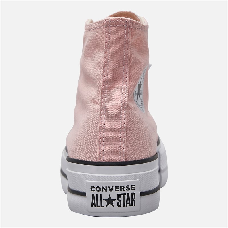 Converse Womens Chuck Taylor All Star Hi Lift Platform Trainers Donut Glaze/White/Black - Image 3