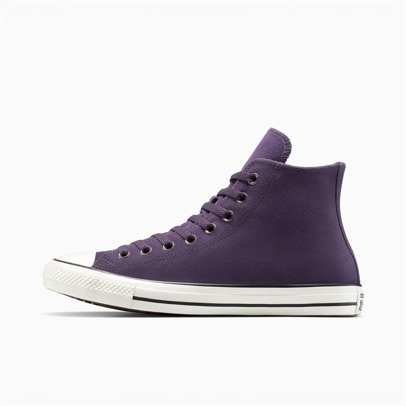 Converse Chuck Taylor All Star Hi Suede Trainers Raisin/Egret/Black - Image 5