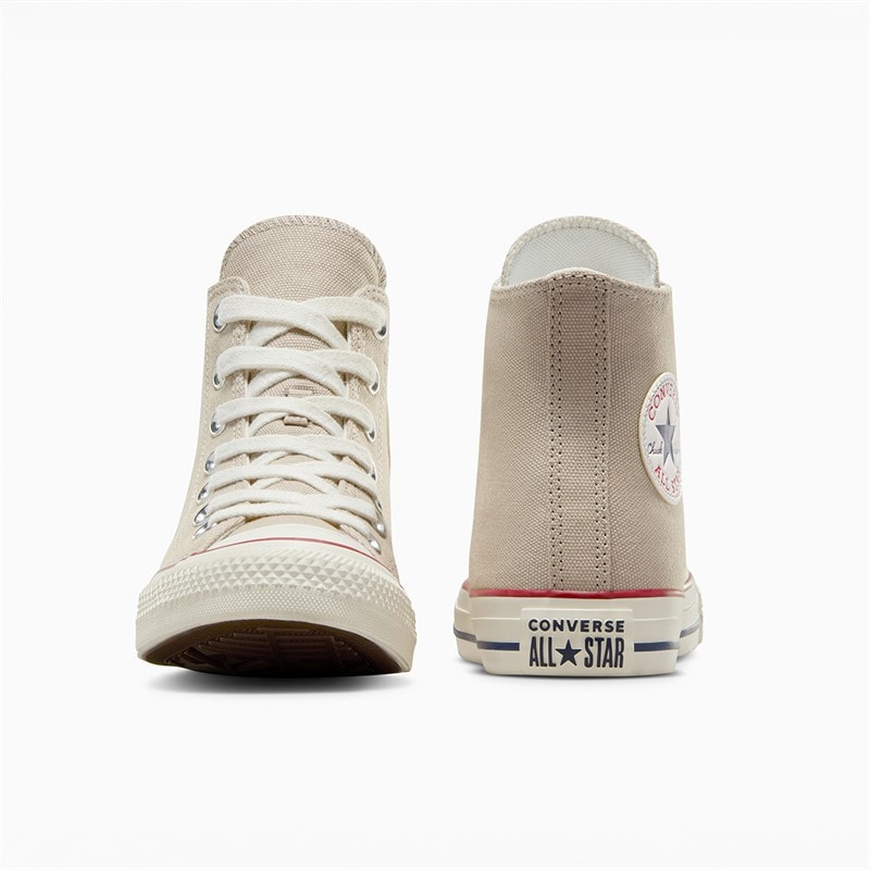 Converse Womens Chuck Taylor All Star Hi Trainers Papyrus/Egret/Midnight Navy - Image 3