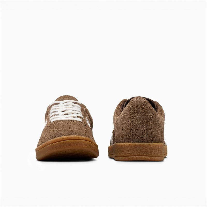Converse All Star Classic Trainer Suede Trainers Grounded/Vintage White/Gum - Image 3