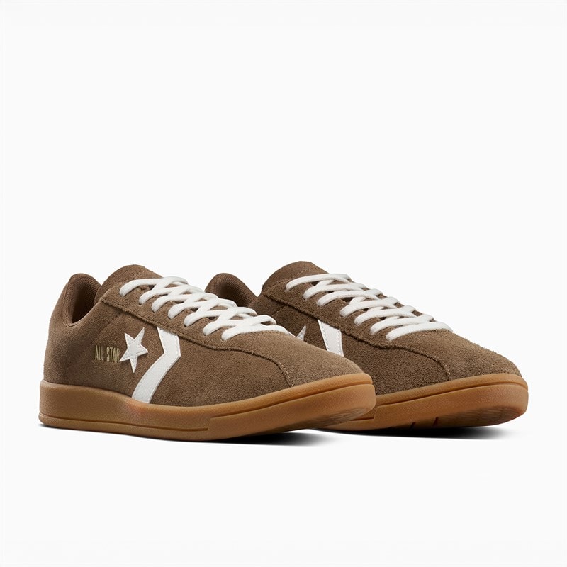 Converse All Star Classic Trainer Suede Trainers Grounded/Vintage White/Gum - Image 4