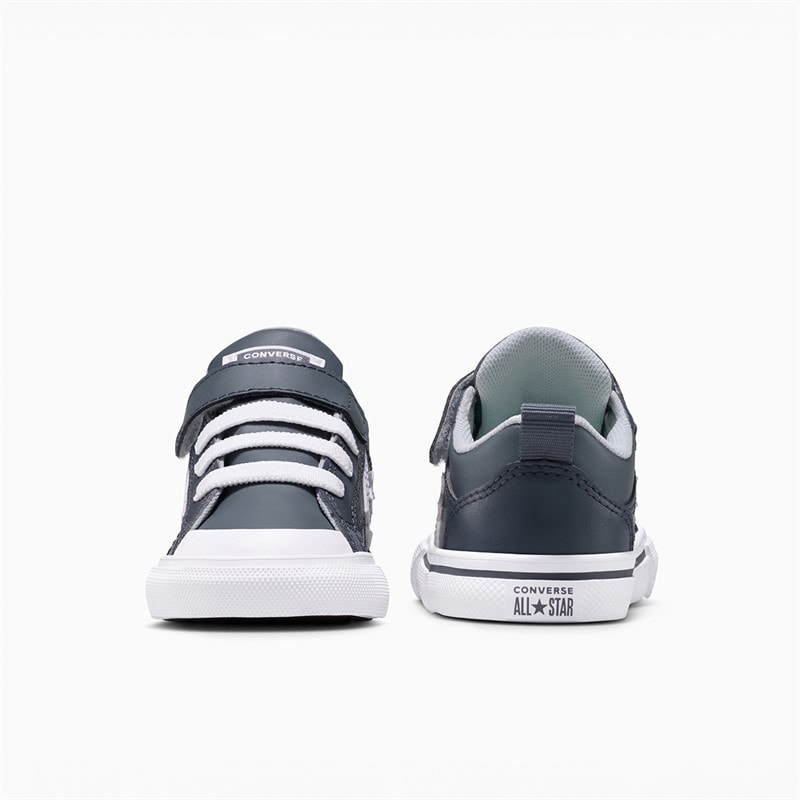 Converse Infant Pro Blaze Strap Easy-On Trainers Cold Stare/Just Chill/White - Image 3