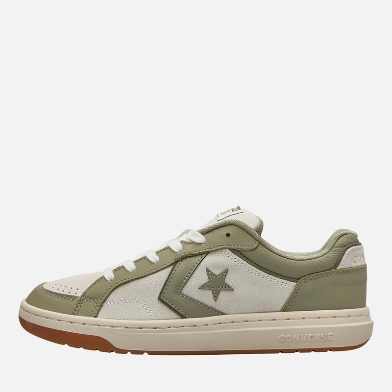 Converse Mens Pro Blaze Classic Suede Trainers Egret/Natural Ivory - Image 1