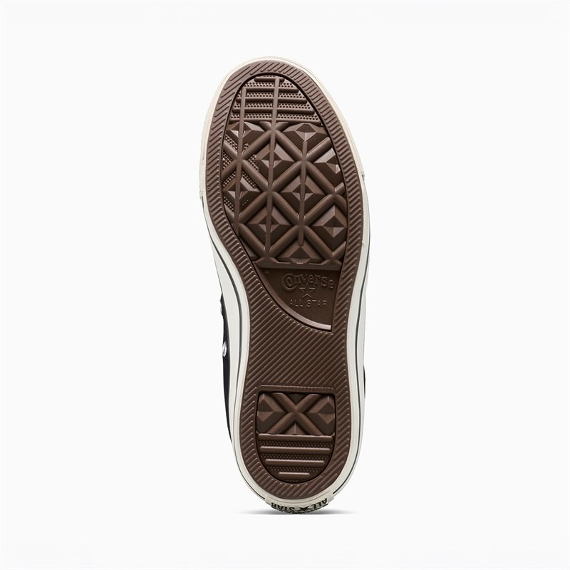 Converse Womens Chuck Taylor All Star Hi Leopard Suede Trainers Black/Sand Dune/Egret - Image 2