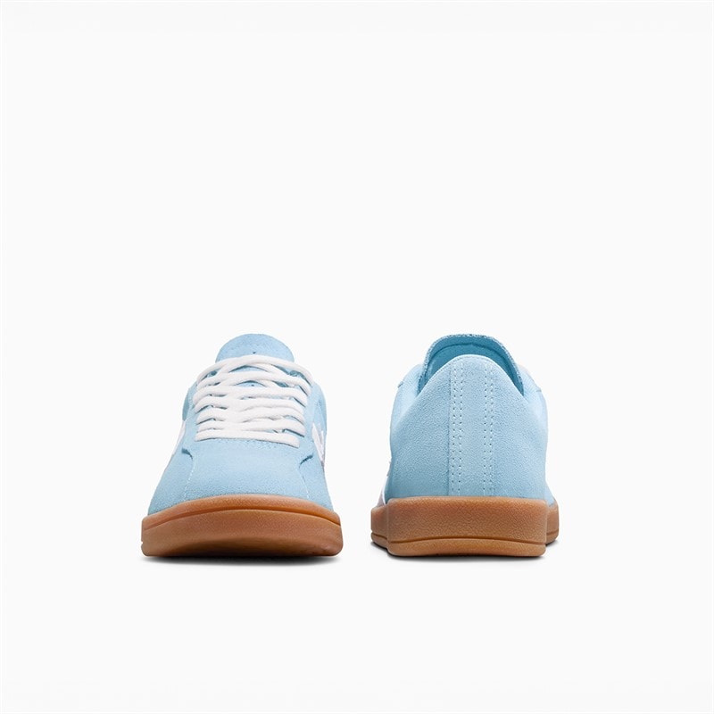 Converse All Star Classic Trainer Suede Trainers Blue It/Vintage White/Gum - Image 3