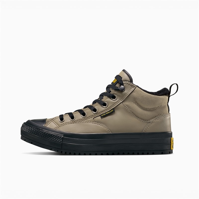 Converse Chuck Taylor All Star Malden Street Mid Top Boot Trainers Classic Taupe/Black - Image 5