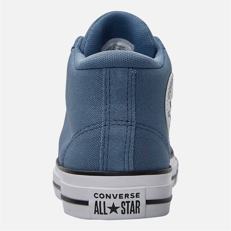 Converse Chuck Taylor All Star Malden Street Mid Trainers Lakeside Blue/White/Black - Image 3