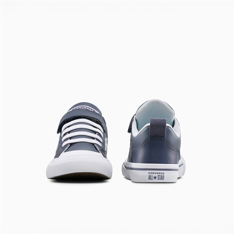 Converse Kids Pro Blaze Strap Easy On Trainers Cold Stare/Just Chill/White - Image 3