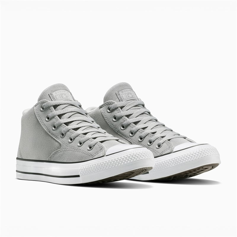 Converse Chuck Taylor All Star Malden Street Mid Trainers Classic Grey/Grey Area/White - Image 3